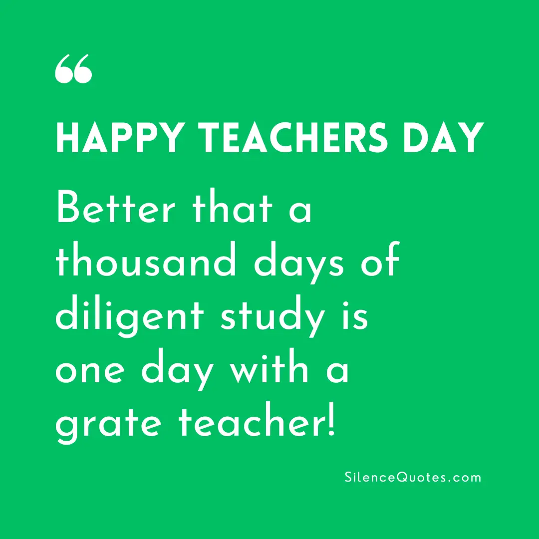 quotes on teachers day