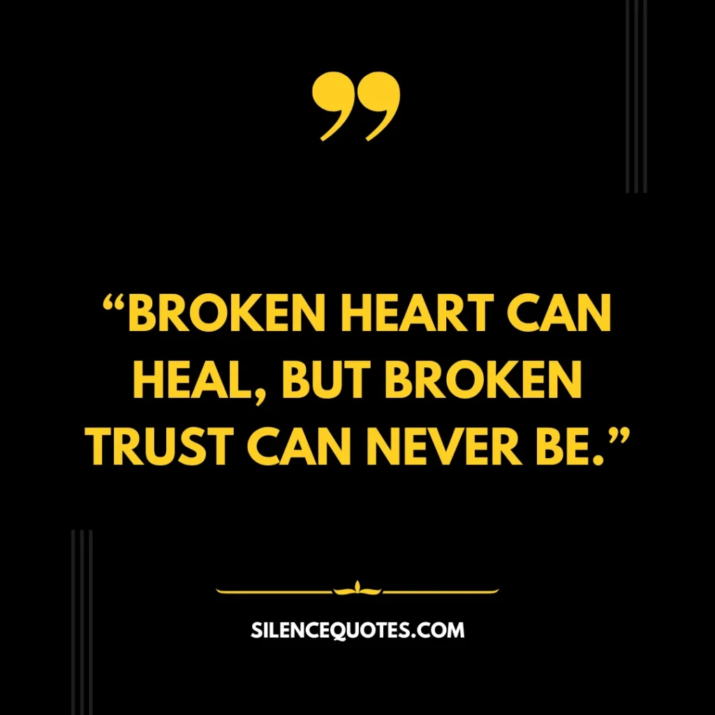 Broken Trust Quotes