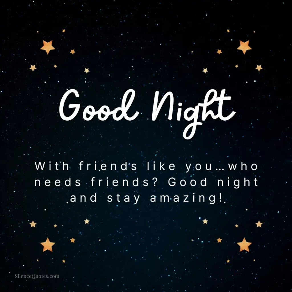 Friend Good Night Quotes